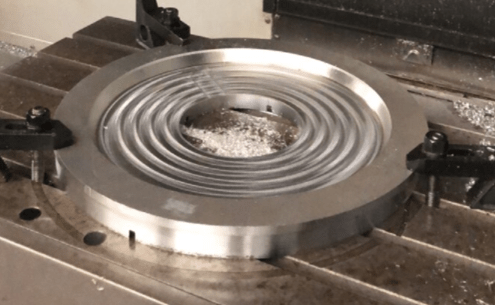 Home 2 rapid machining plate